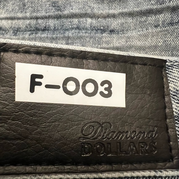 Diamond Dollar Men's Straight Leg Ripped Jeans Size 40/30 - Picture 14 of 14